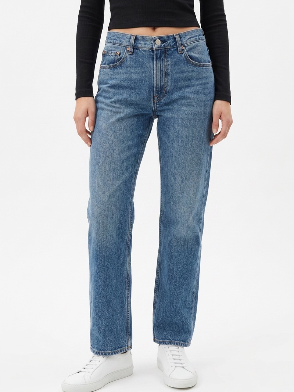 DENIM FORUM | The Farrah Lo-Rise Wide Leg Jeans Women’s Size 29 (8)